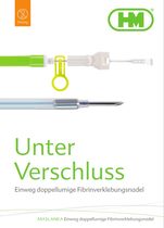 Doppellumige Fibrinverklebungsnadel Baxter