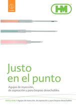 Aguja de inyección - desechables