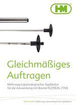 Laparoskopischer Applikator für die Anwendung mit Baxter FLOSEAL (TM)